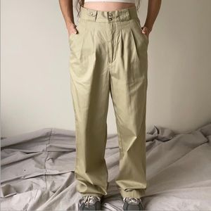 Vintage 90s Beretta Khaki Trousers